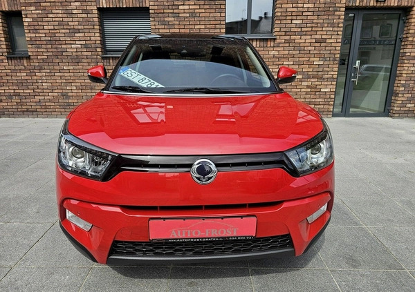 SsangYong Tivoli cena 42900 przebieg: 179000, rok produkcji 2017 z Wielichowo małe 436